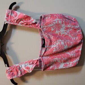 Kendall & Kylie NWT Ruffle Strap Crop Top